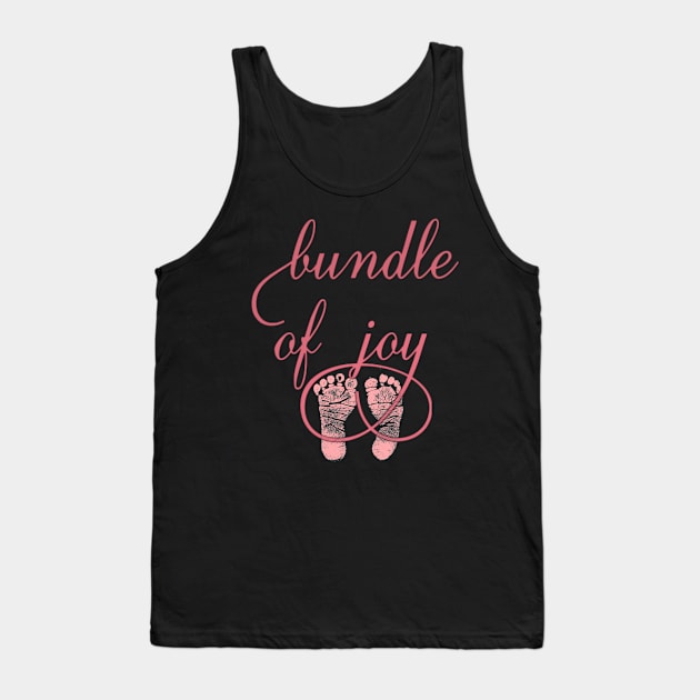 Bundle of Joy - Pink! Tank Top by D_AUGUST_ART_53